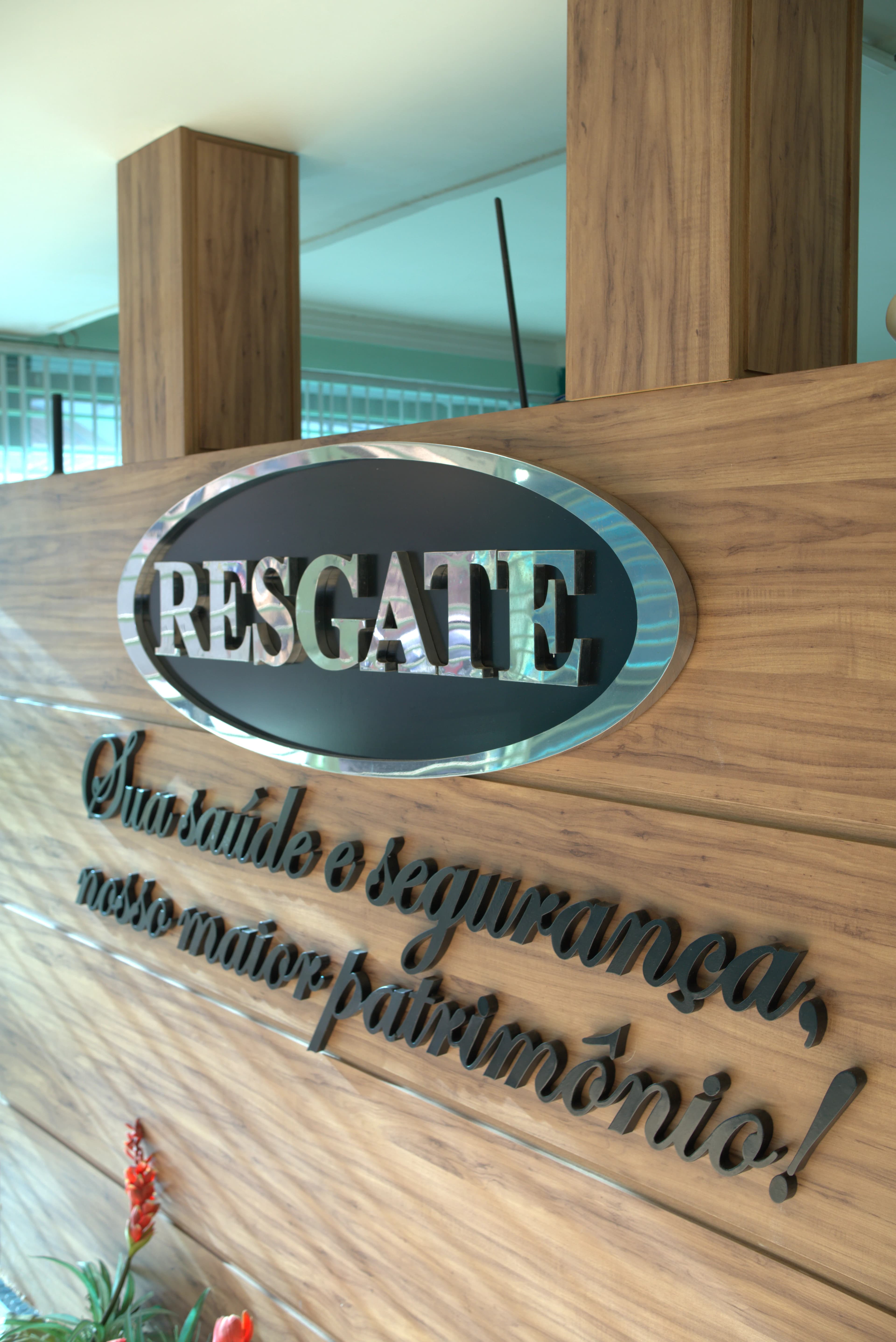 Fachada da Clínica Resgate